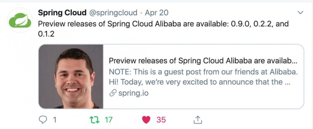 Spring Cloud Alibaba 从孵化到 "挂牌" 之旅