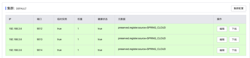 Spring Cloud Alibaba 使用nacos 注册中心