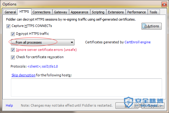 PC客户端(CS架构)如何实现抓包