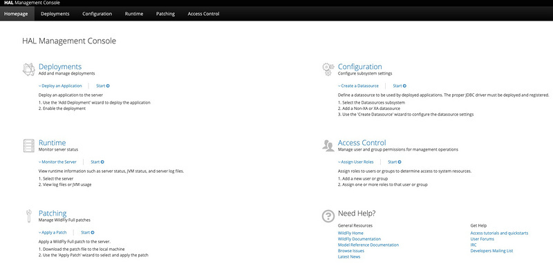 wildfly（JBoss AS）应用服务器快速入门