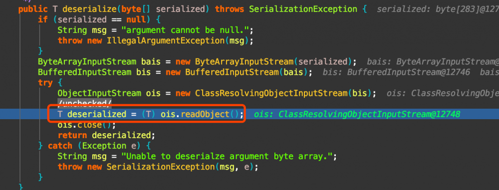 Shiro 反序列化记录