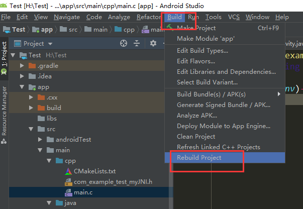 用AS编写第一个so