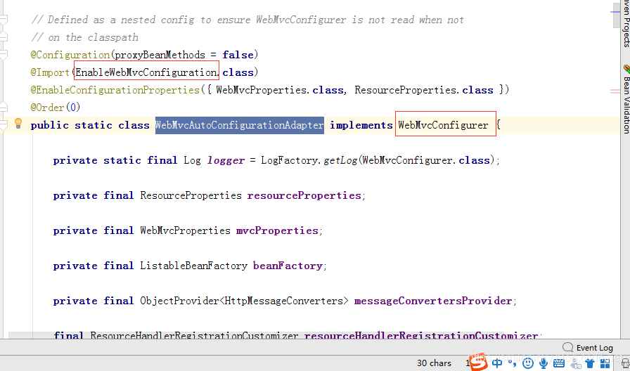 SpringBoot源码学习系列之SpringMVC自动配置