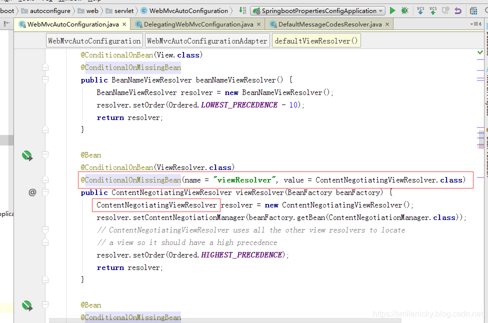 SpringBoot源码学习系列之SpringMVC自动配置