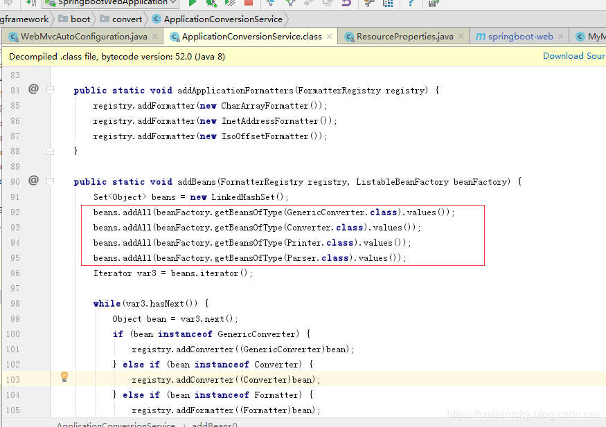SpringBoot源码学习系列之SpringMVC自动配置