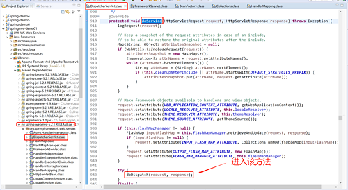 SpringMvc demo示例及源码详细分析