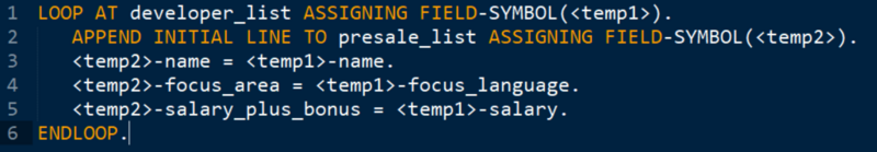 介绍一种在ABAP内核态进行内表高效拷贝的方法，和对应的Java和JavaScript版本的伪实现