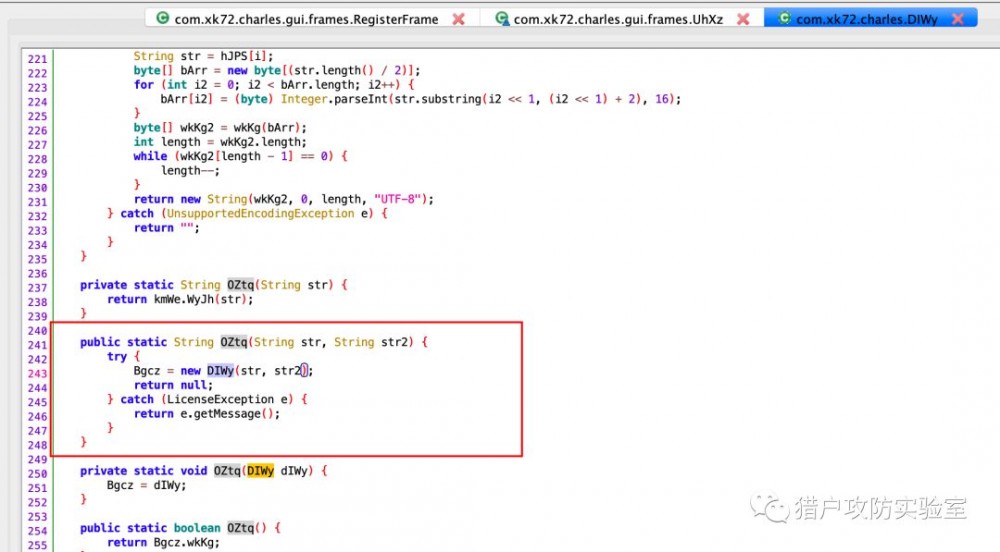 Charles的一次破解之旅