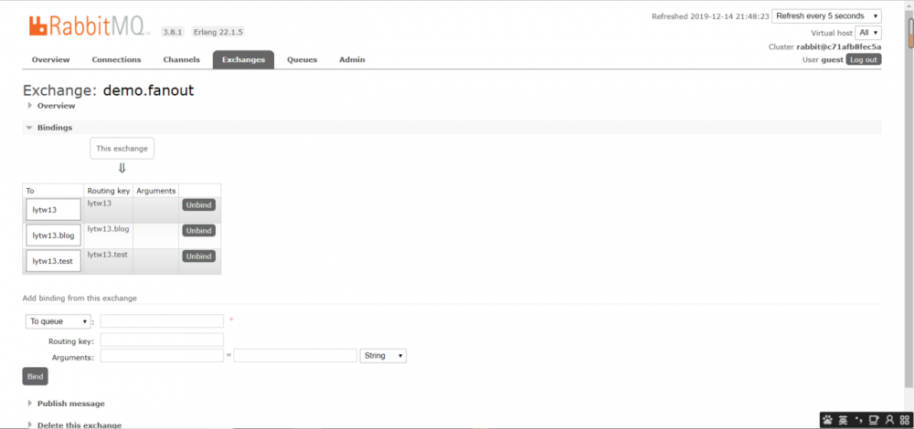 springboot整合RabbitMQ