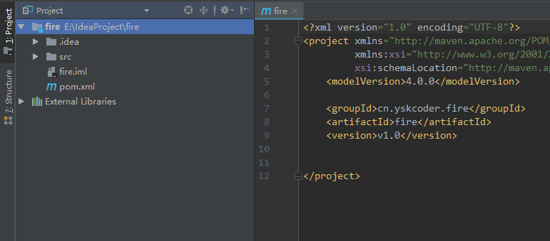 Idea创建多模块maven聚合项目