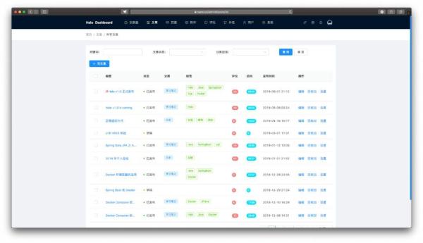 Github标星10.3K！这是一个非常棒的Java博客系统