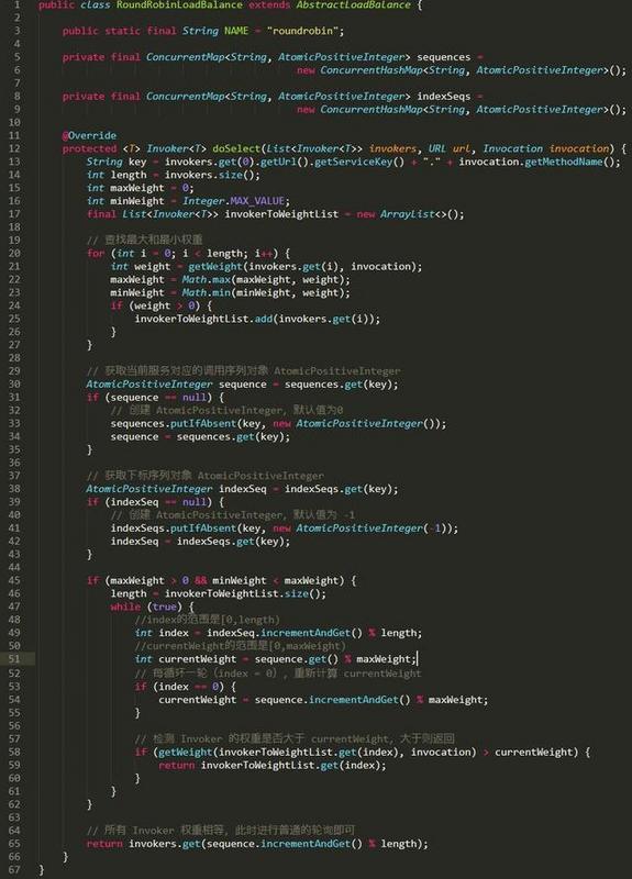 Dubbo加权轮询负载均衡的源码和Bug，了解一下？