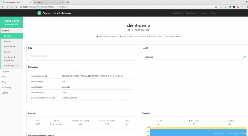 SpringCloud服务健康监控