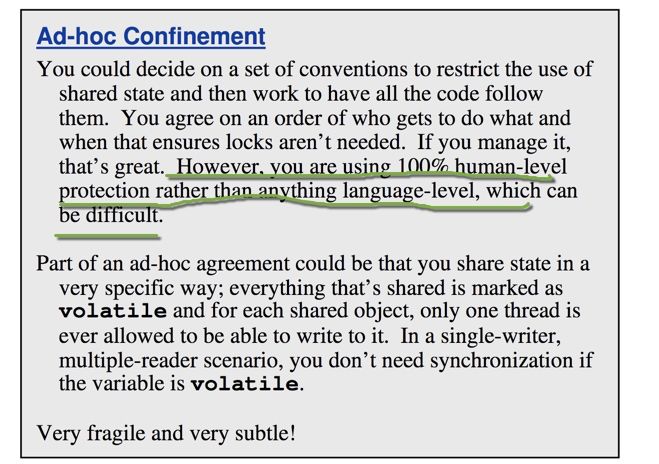 JAVA高逼格面试：线程封闭