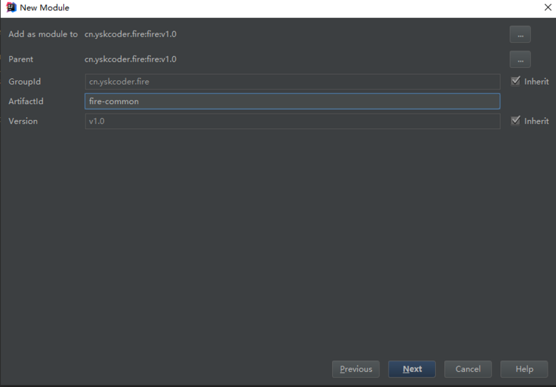 Idea创建多模块maven聚合项目