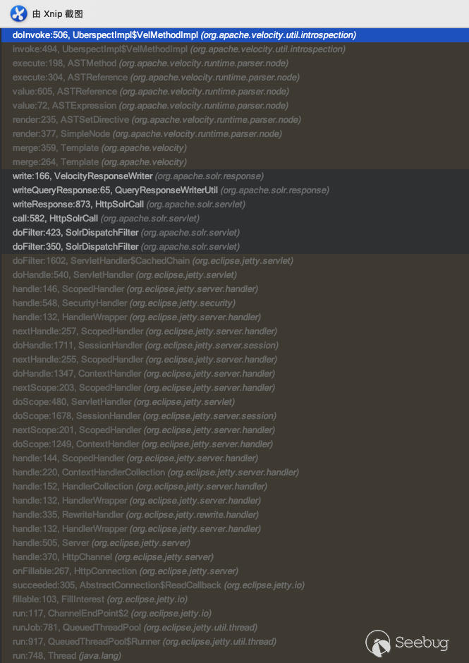 Apache Solr Velocity 模板注入漏洞深度分析