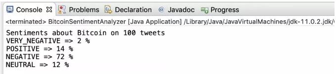 用Java构建基于Twitter的比特币情感分析器