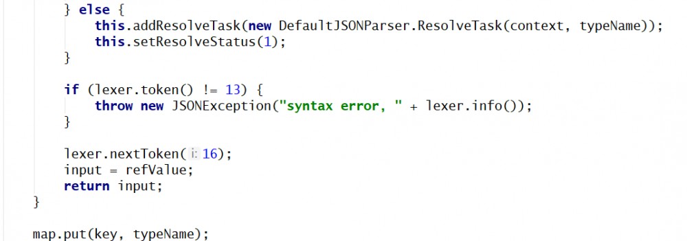 fastjson < 1.2.66 正则表达式拒绝服务漏洞