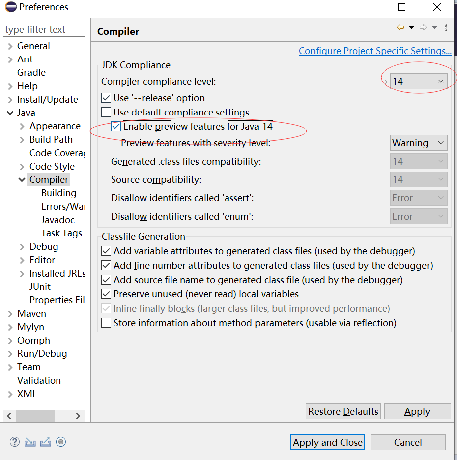 Eclipse IDE支持Java 14 原 荐