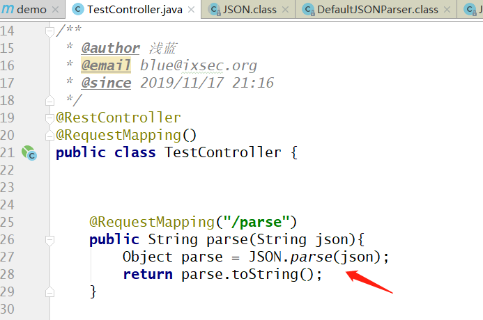 fastjson < 1.2.66 正则表达式拒绝服务漏洞
