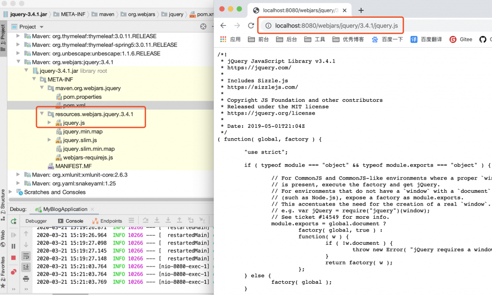 springboot web项目创建及自动配置分析（thymeleaf+flyway）