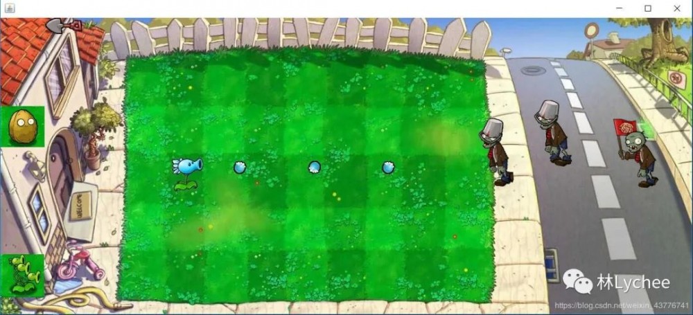 用 Java 写一个植物大战僵尸简易版