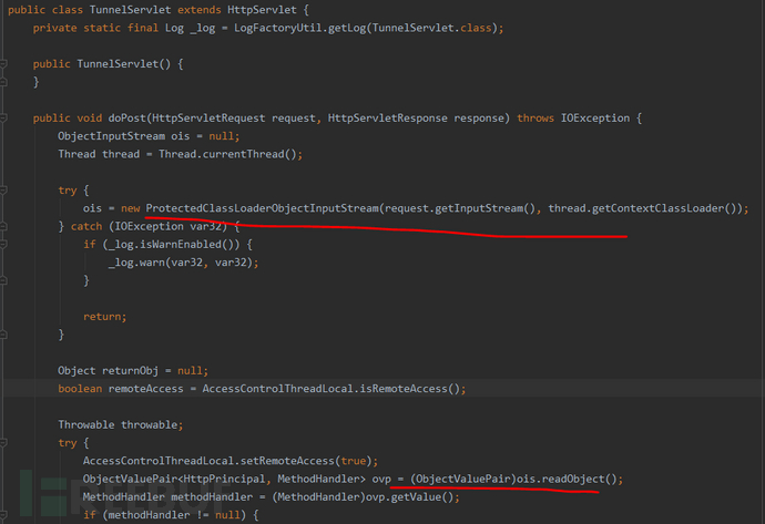 Liferay portal java反序列化漏洞分析