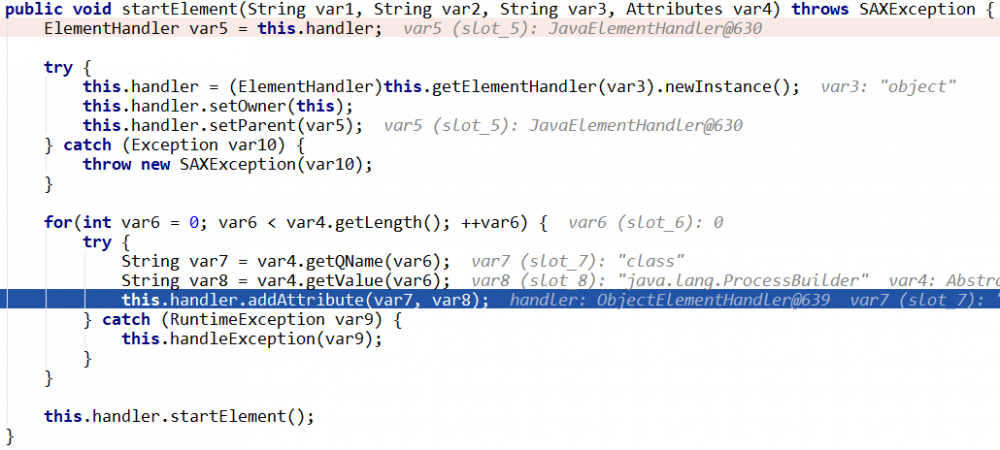 Java XMLDecoder反序列化分析