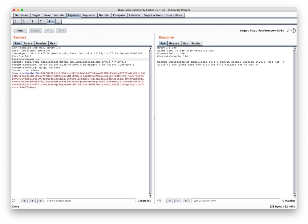 Tomcat通用回显学习
