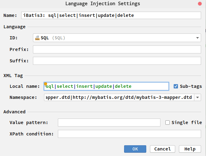 idea mybatis xml 提示 <statement> or DELIMITER expected , got 'id'