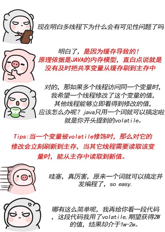 JAVA并发编程三大Bug源头(可见性、原子性、有序性)