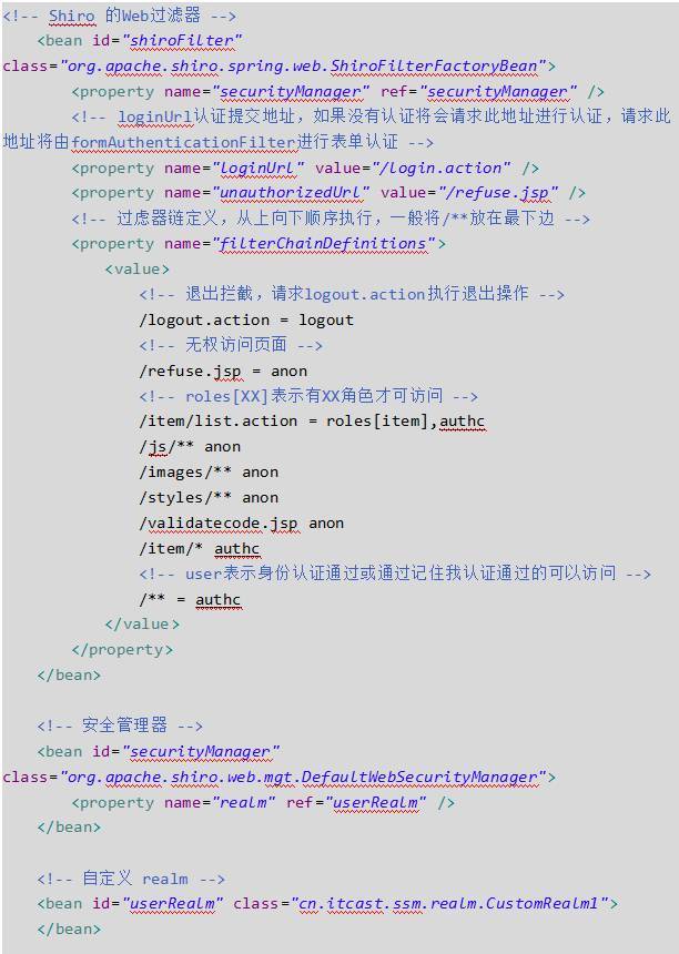 Shiro权限管理框架详解