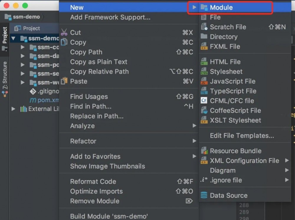 IntelliJ IDEA + Maven 的多模块Spring MVC + Spring + Mybatis项目骨架