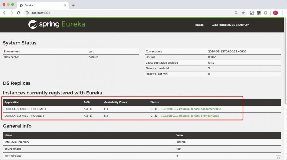 【SpringCloud 系列】Eureka 注册中心初体验