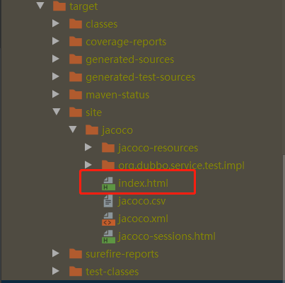 jacoco 生成单测覆盖率报告