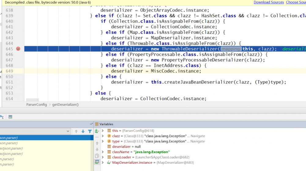 fastjson 1.2.68 最新版本有限制 autotype bypass