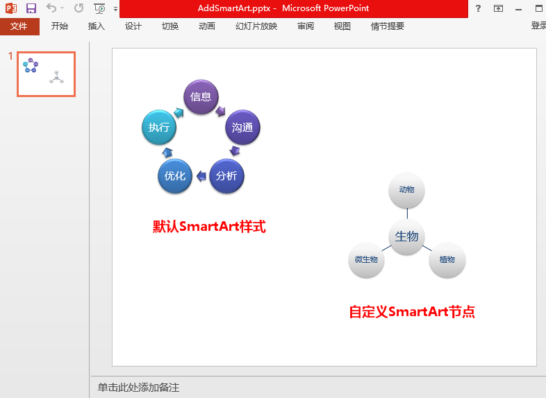 Java 在PPT中添加、提取SmartArt图形