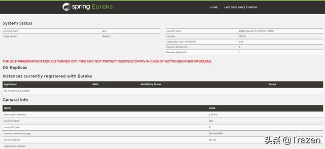 SpringCloud组件之注册中心Eureka（Hoxton版本）