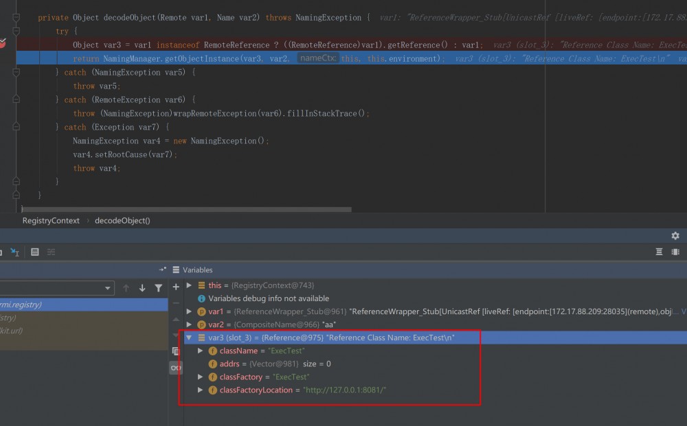 JNDI注入原理及利用