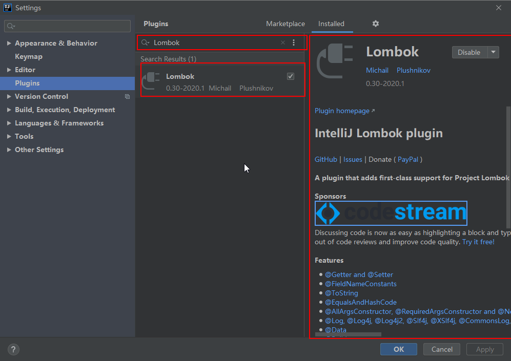 Java开发的效率工具--Lombok