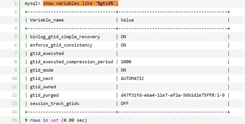 MySQL主从复制集群—gtid实现详解