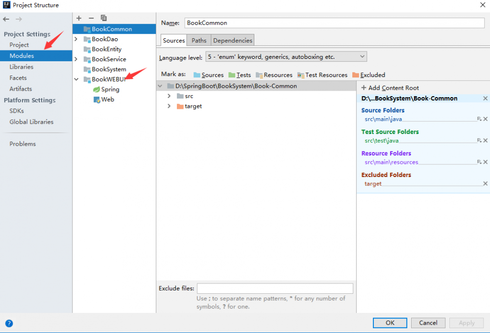 IDEA集成SpringMVC+Spring+MyBatis
