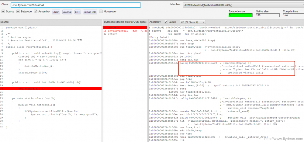 JVM系列之:JIT中的Virtual Call