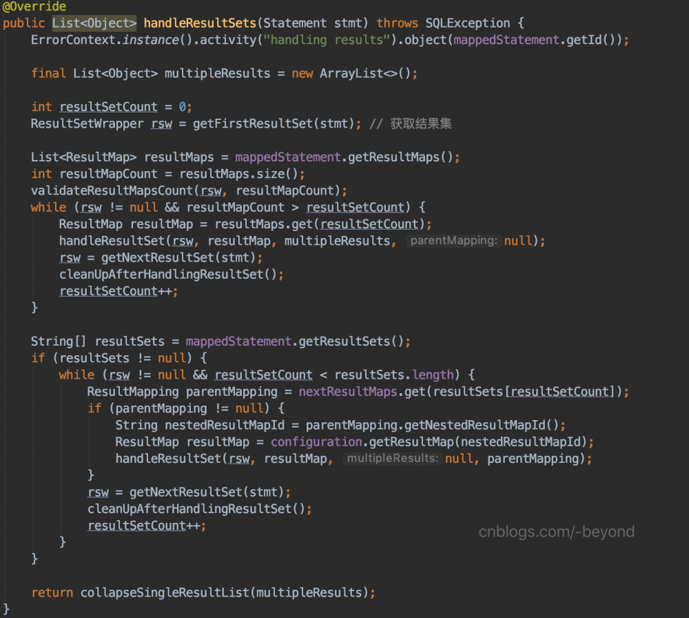 MyBatis执行流程的各阶段介绍