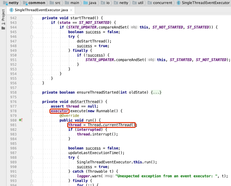 Netty源码阅读之如何将TCP的读写操作和指定线程绑定
