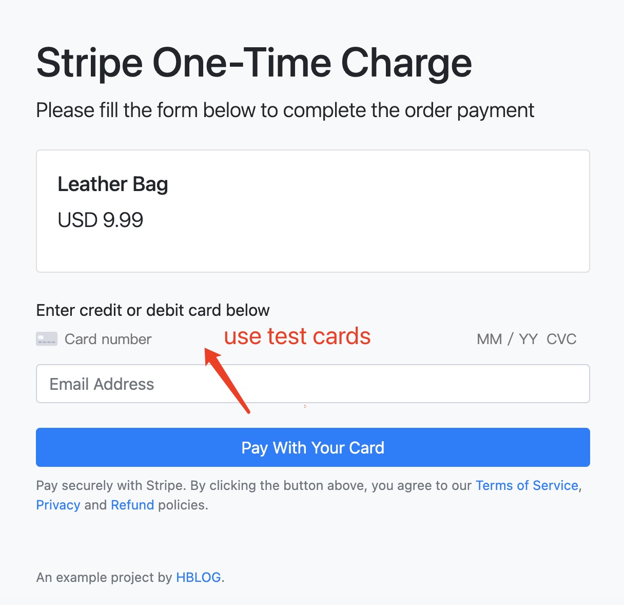 Spring Boot集成Stripe快速入门demo
