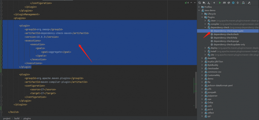 maven使用Dependency-Check来扫描安全漏洞