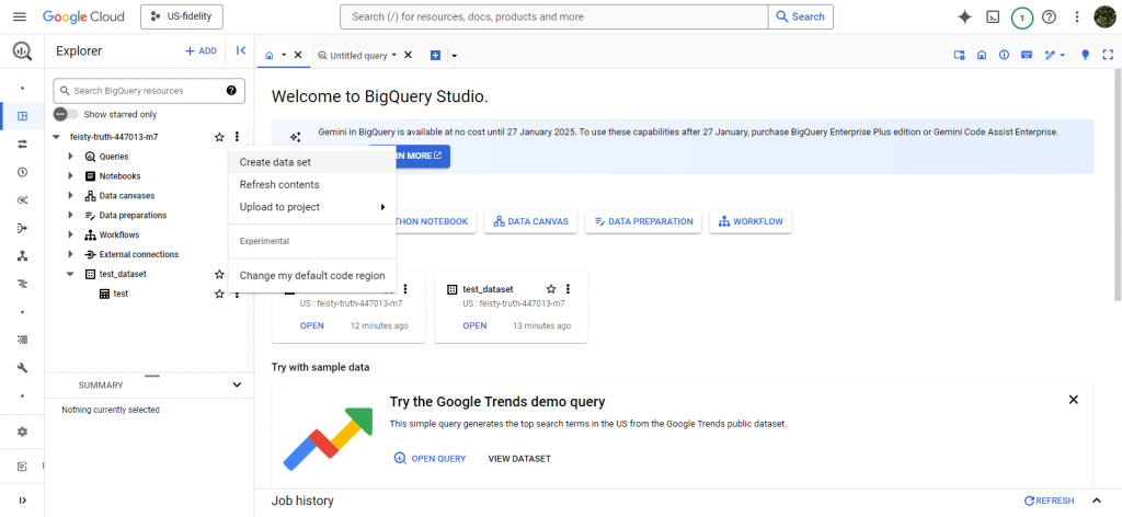 Spring Cloud 3.x 集成 BigQuery